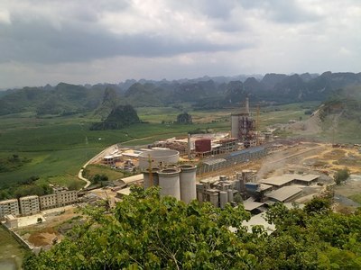 中原水泥廠(chǎng)工業(yè)冷卻塔填料更換